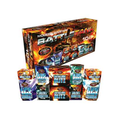 BATTLE TANK (10 FIREWORKS)