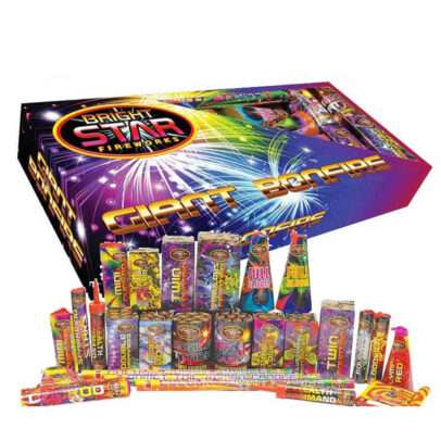 GIANT BONFIRE (26 FIREWORKS)