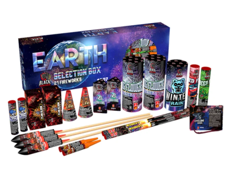 EARTH SELECTION BOX (21 FIRWORKS)