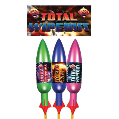 TOTAL WIPEOUT (3 ROCKETS)