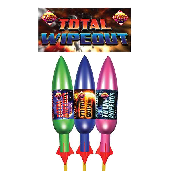 TOTAL WIPEOUT (3 ROCKETS)