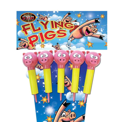 FLYING PIGS (5 ROCKETS)