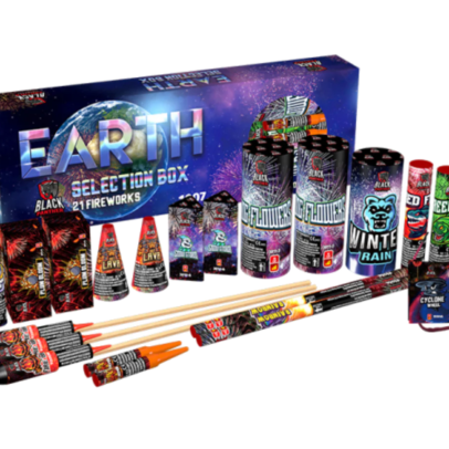 EARTH SELECTION BOX (21 FIRWORKS)