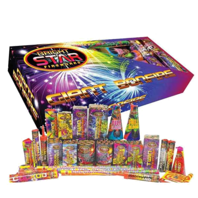 GIANT BONFIRE (26 FIREWORKS)