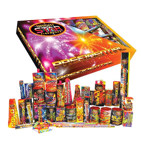 PRESIDENTIAL SELECTION BOX (35 FIREWORKS)