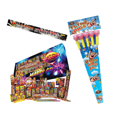 PACKAGE 1 (59 FIREWORKS)