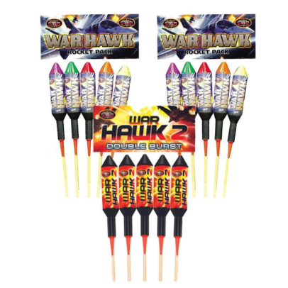 PACKAGE 4 (15 ROCKETS)