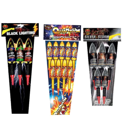 PACKAGE 5 (17 ROCKETS)