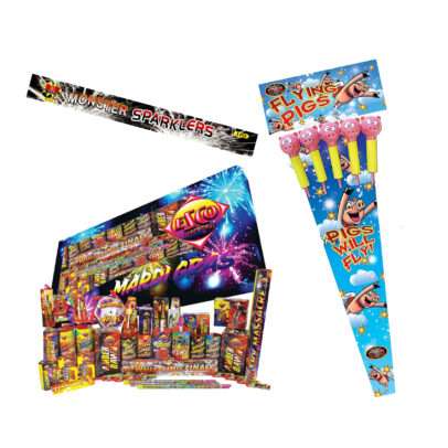 PACKAGE 1 (59 FIREWORKS)
