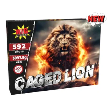 Caged Lion