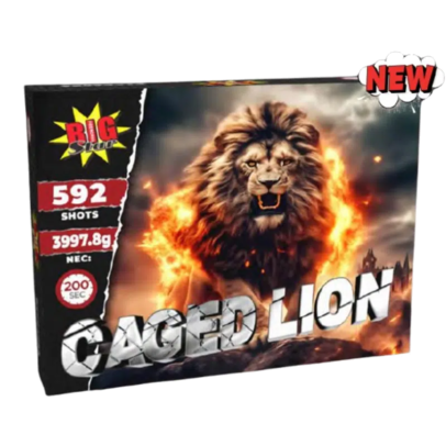 Caged Lion